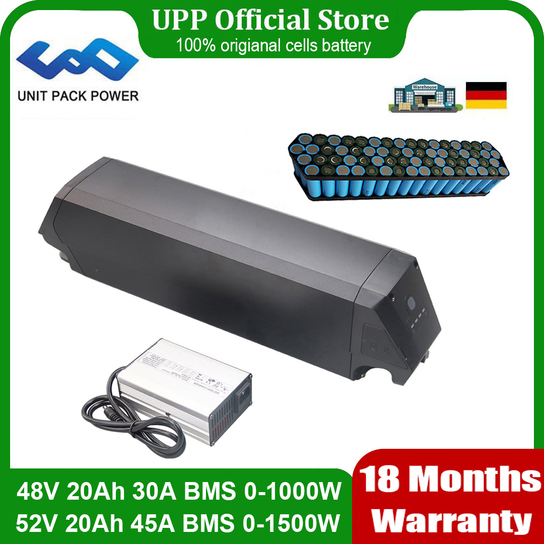 Batteria Dorado Plus Reention 48V 52V 20Ah con batteria BMS Ebike akku LG Sam-s-ng per sostituzione bici NCM