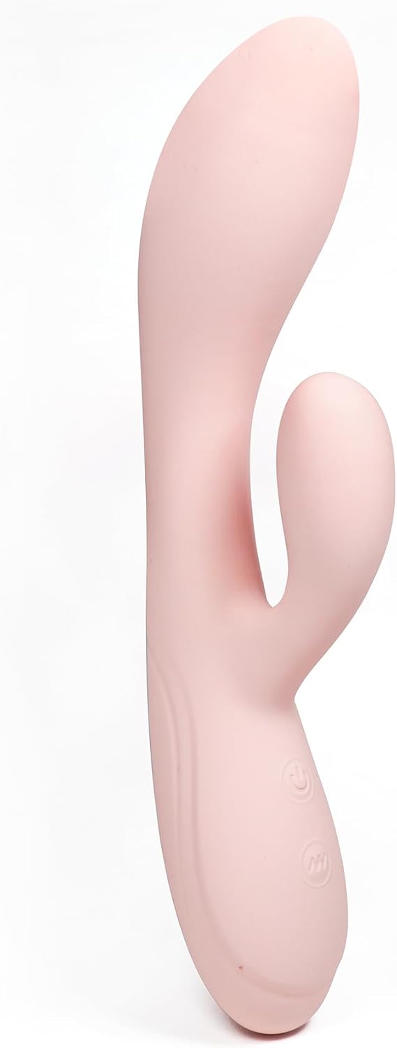 Torvani Store Amante Temperature Therapy Dual Rabbit Vibrator Wand, Perangkat Kesehatan Intim, 10 Pengaturan Getaran, Bahan Aman untuk Tubuh, Tahan Air, Desain Ergonomis, Vibrator Berpemanas untuk Wanita