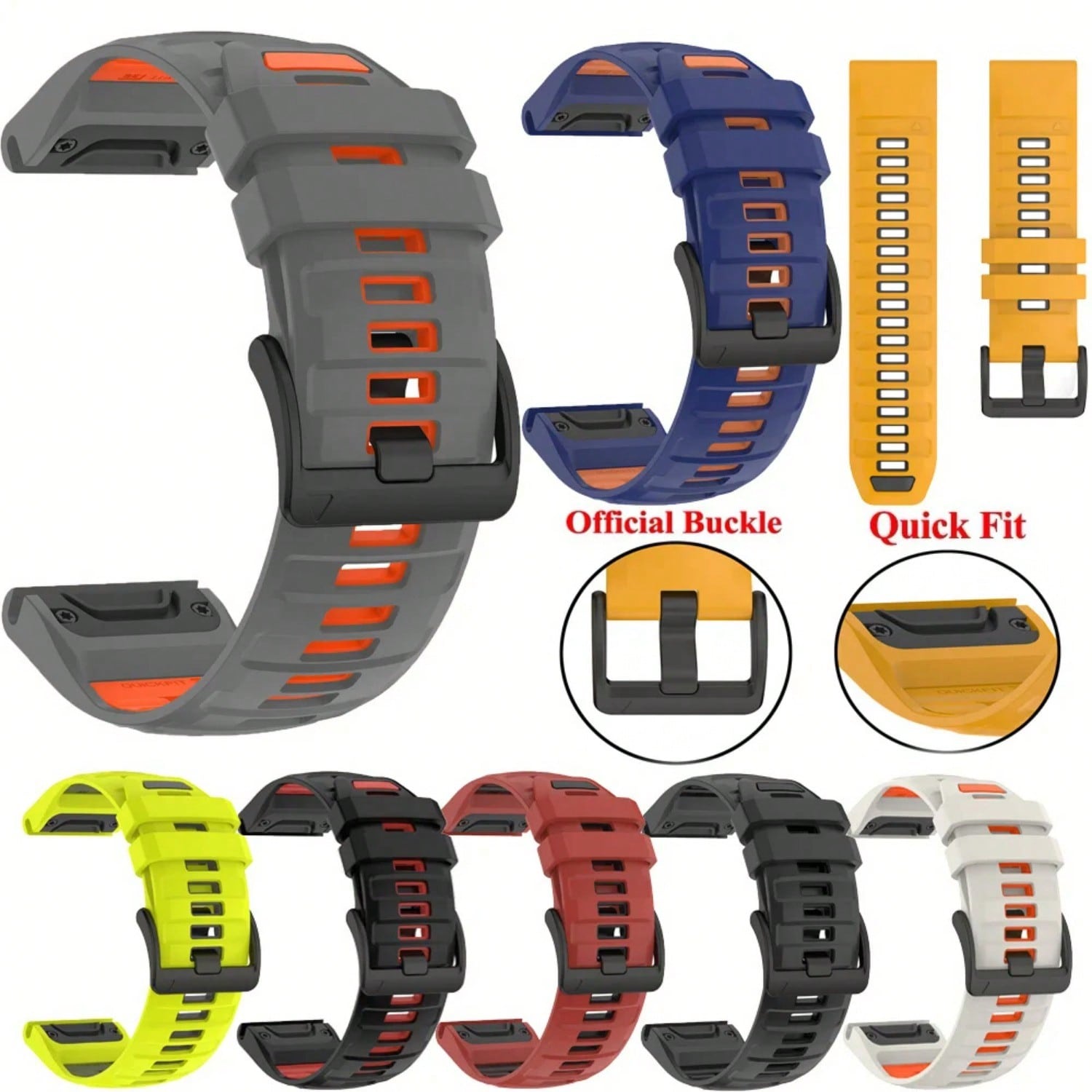 8 Pro 47mm 51mm 7 7X/Epix Pro/6 6X/Enduro 3 Soft Bracelet 22mm 26mm