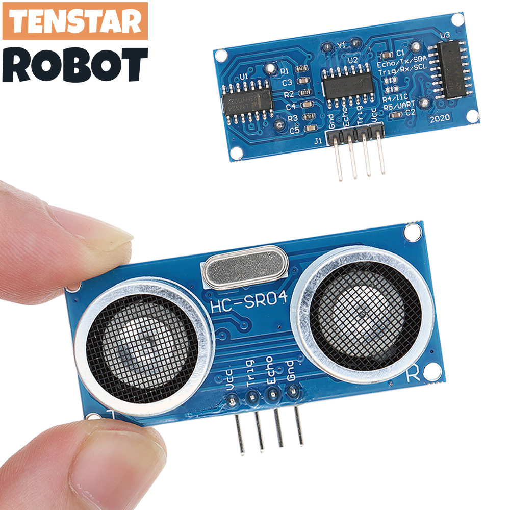 TENSTAR ROBOT Ultrasone sensor HC-SR04 HCSR04 naar wereld Ultrasone golfdetector Variërend module Afstandssensor