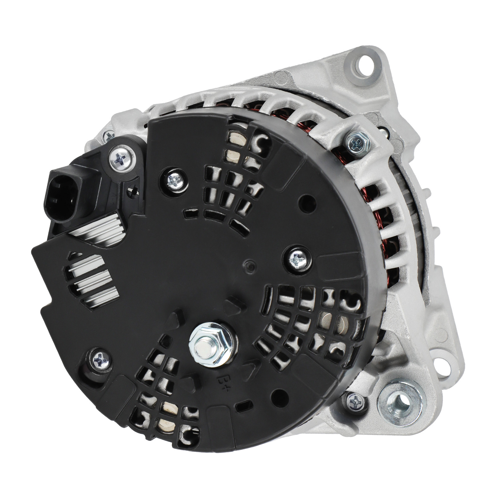 Alternator 5 Alur 150A 14V untuk Mercedes-benz CLA250 C117 C118 GLA25 X156 52MM 0125711030