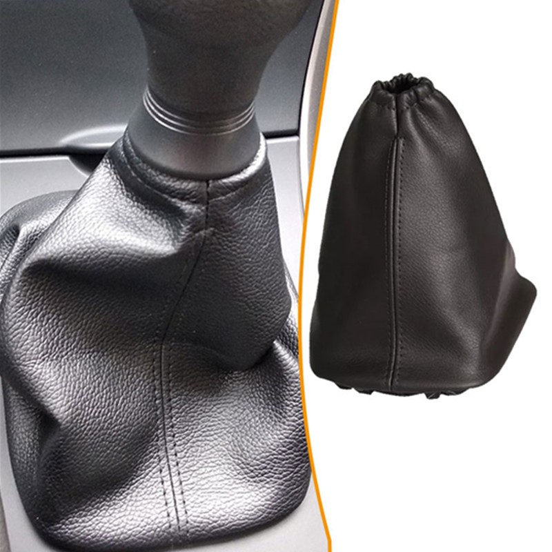 Cubierta de bota de cambio de marchas de coche, cubierta de perilla de palanca de cambios de cuero PU, Protector a prueba de polvo, cubierta de engranaje para Toyota Corolla 2007-2013