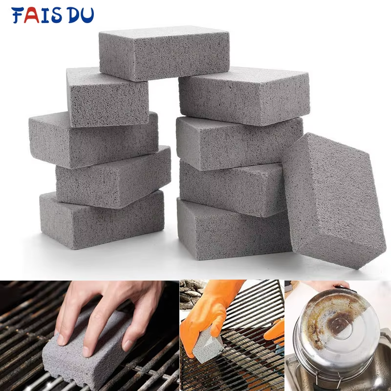 FAIS DU BBQ Grill nettoyage brique bloc gril pierre supports taches graisse nettoyant BBQ outils pour Gadgets de cuisine brosse de nettoyage