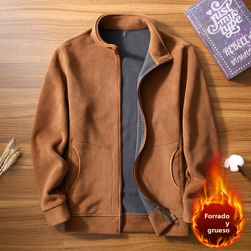 Suda con Capucha para Hombre, Forrada de Felpa, uesa, Resistente a la Suciedad y al Desgaste, Estilo Casual para Exteri...