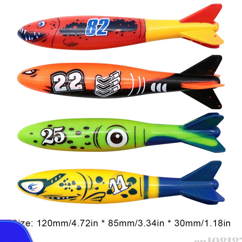 Juguetes de buceo subacuáticos para niños, anillos de buceo para piscina, juguetes para hundir en la piscina para padres e hijos, accesorios de piscina, 4 Uds.