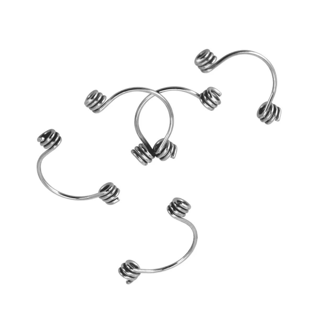 10 unidades/pacote molas de torque dental ortodôntico dentes anteriores molas de torque retangular grande/pequeno/médio mola de aço inoxidável