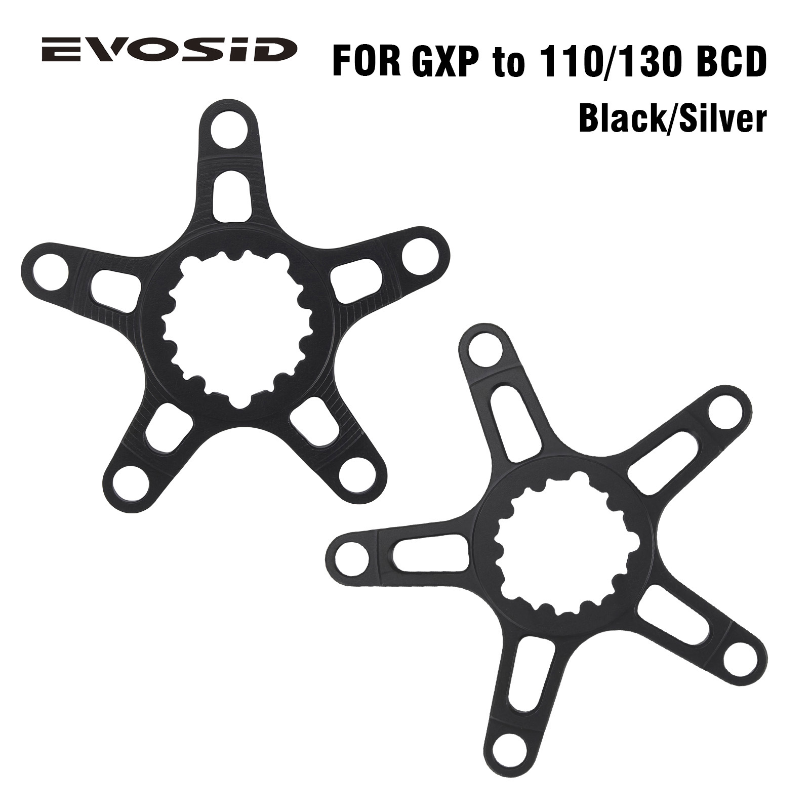 ห่วงโซ่จักรยานอะแดปเตอร์ Spider Converter สําหรับ GXP to BCD104/110/130 4/5 แขนอลูมิเนียม Crank พับจักรยาน MTB อะไหล่