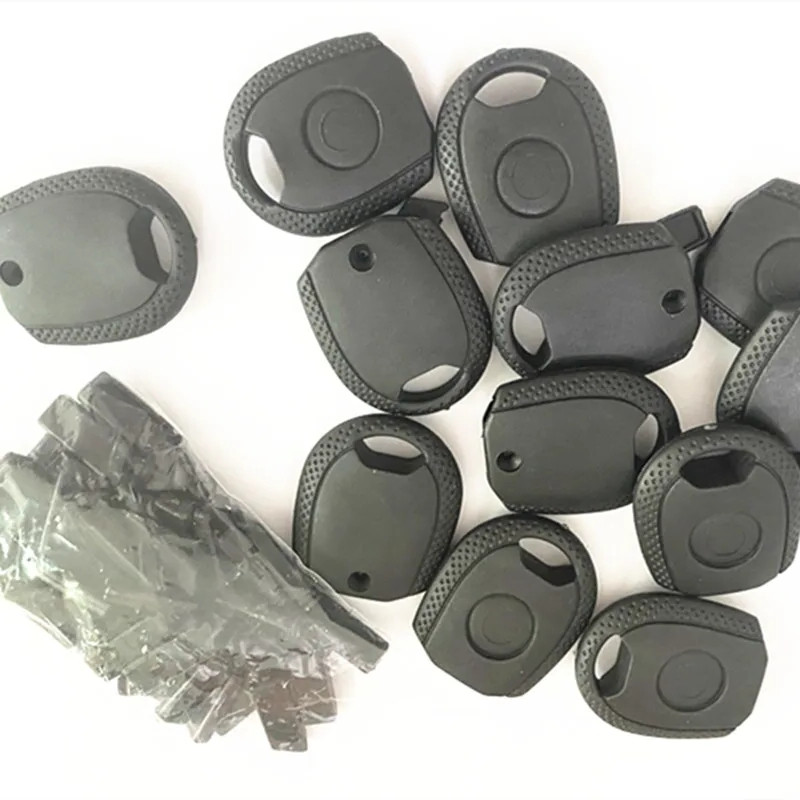 50pcs Universal Transponder Car Key Shell KD/VVDI Blade Head with Chip Holder for Kia
