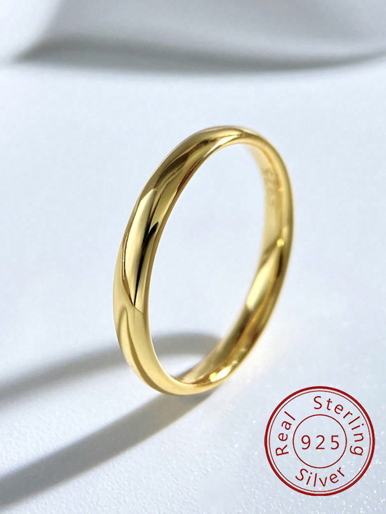925 スターリングシルバージルコン 3 ミリメートル円形開口部ファッショナブルなリング女性の婚約結婚式の高級高品質ファインジュエリー