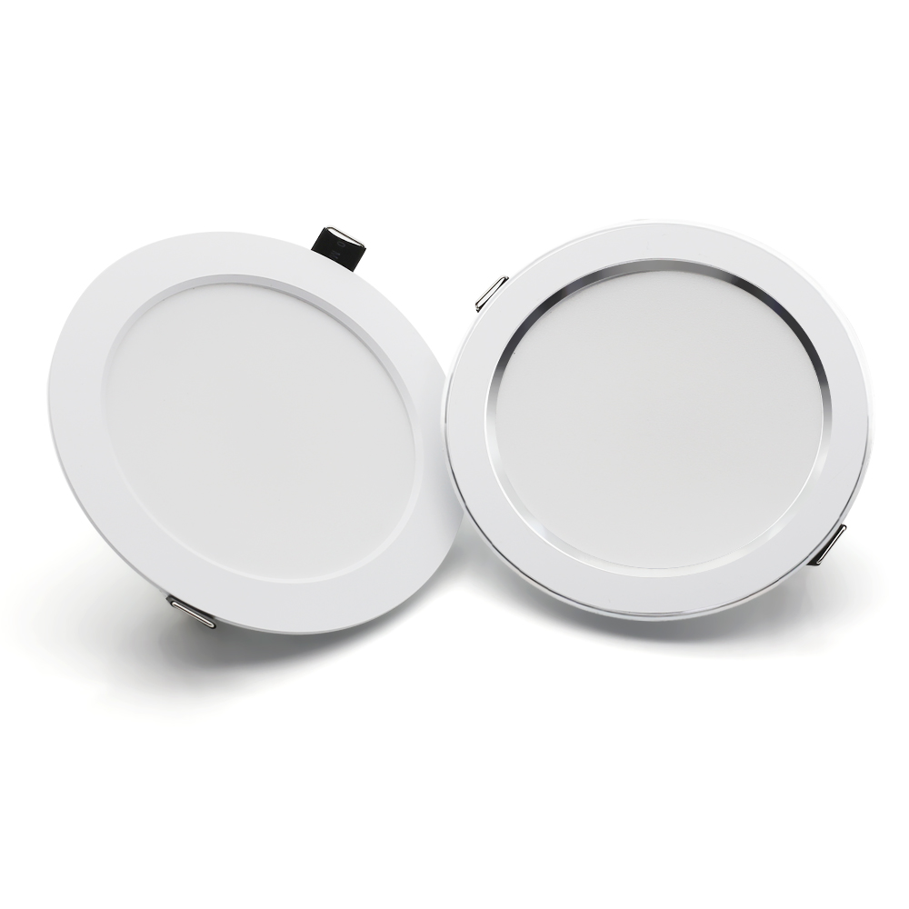 Spotlights LED Ceiling Downlight AC 220V 18W 15W 12W 9W 7W Recessed Round Lamp Spot LED Dowm Light Hidden Indoor Lighting Panel