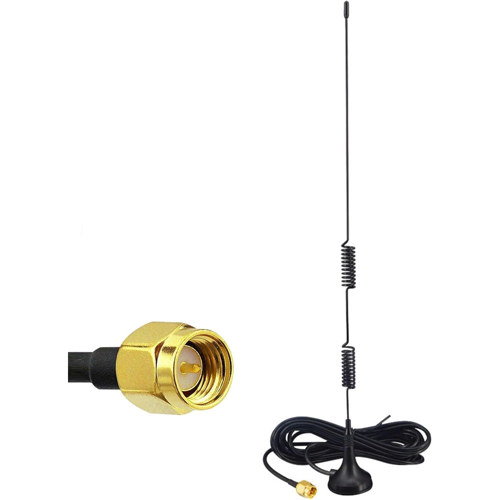 Antena de rádio sdr 1090mhz antena 6dbi sma base magnética masculina para RTL-SDR raspberry pi aeronaves fpv dvb-t receptor ADS-B