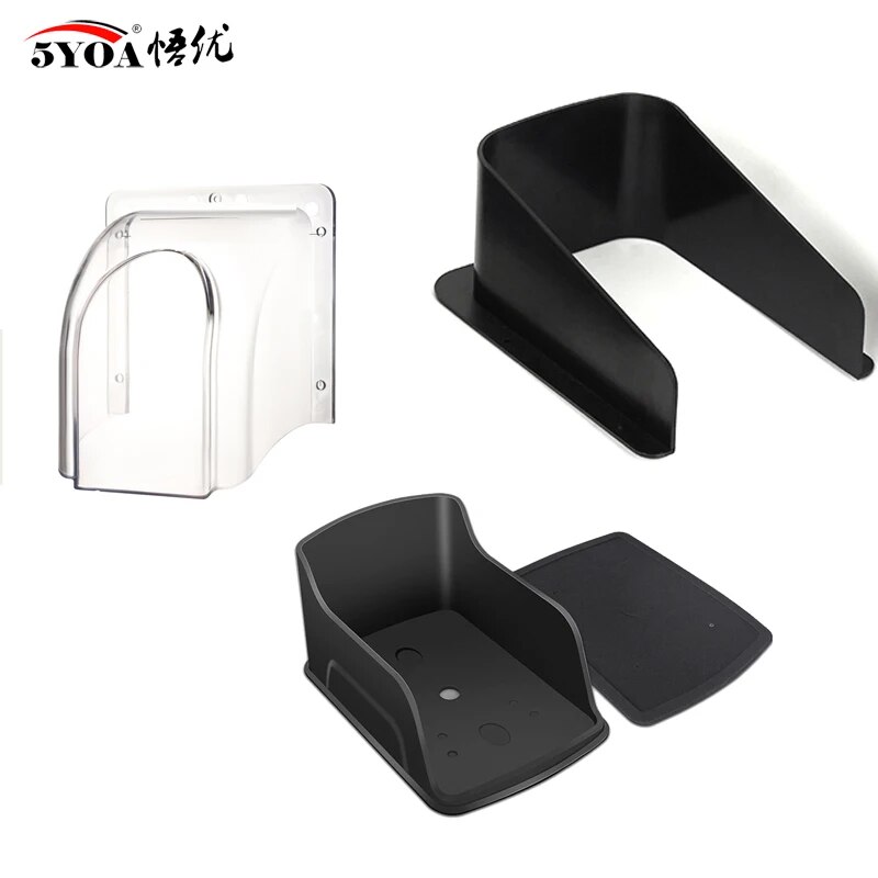 Cubierta de lluvia de plástico impermeable para Control de acceso RFID, teclado, controlador de huellas dactilares, timbre de puerta Wifi, Protector de carcasa impermeable