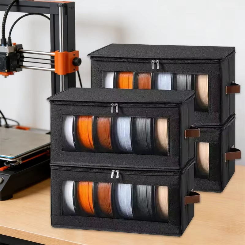Filament-Aufbewahrungstasche - 3D-Drucker Filament-Aufbewahrungsbehälter, 3D-Druckzubehör-Halterung für Zuhause, Büro und Werkstatt