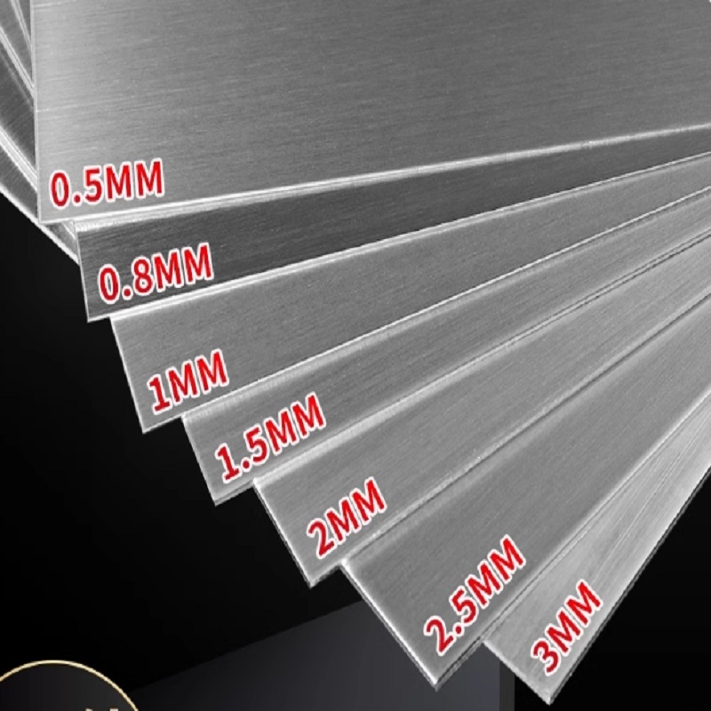 Stainless Steel Sheet Plate 0.1mm 0.15mm 0.2mm 0.3mm 0.4mm 0.5mm 0.8mm 1mm 1.5mm 2mm 3mm 4mm
