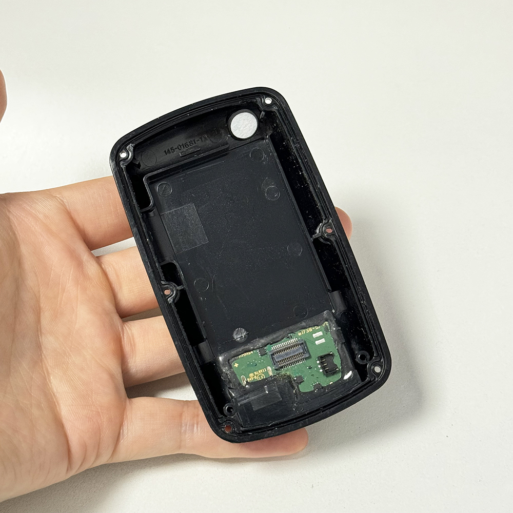 Penutup Casing Belakang Hitam untuk GARMIN Approach G6 Cangkang Bawah dengan Port Pengisi Daya USB Tombol Daya Perbaikan Bagian GPS Golf