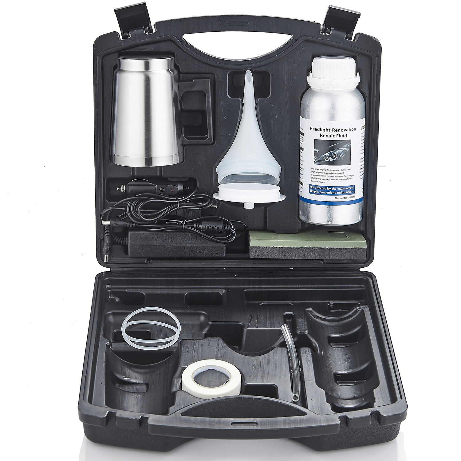 Autokoplampen Renovatie Polijstset Koplamp Chemische Polijstset Automotive Care Tool 800ML Vloeibaar Polymeer Auto Gereedschapsset