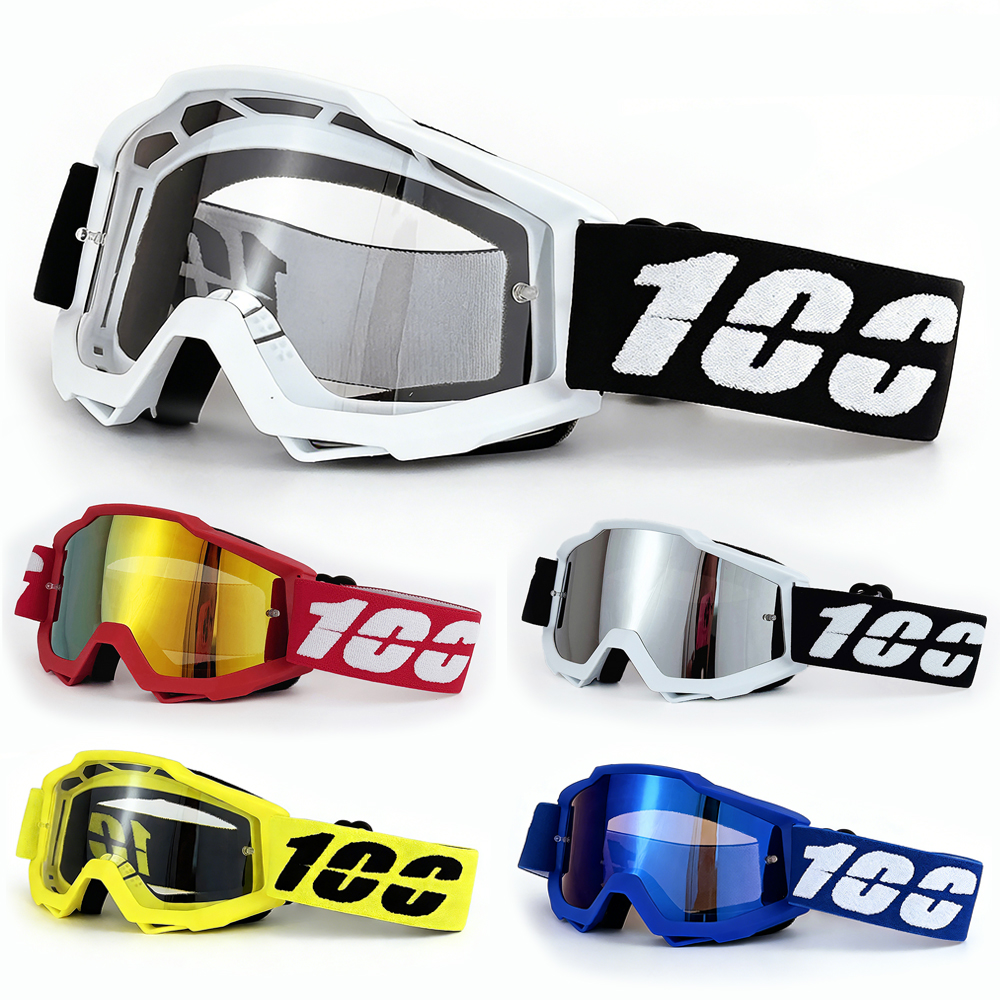 Gafas de Motocross 100 MX, Gafas de Motociclismo Todoterreno, Lentes de Sol para Hombre, Máscara MTB ATV, Protección Contra el Viento, Ciclismo, Carreras