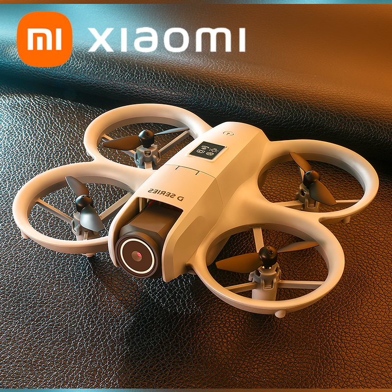 Mini drone Xiaomi D16 avec 180 °   Caméra électrique réglable 8K HD, Drone à flux lumineux WiFi, poche pour éviter les obstacles, quadrirotor Rc