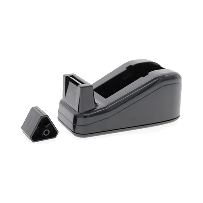 Dispensador de cinta adhesiva grande para papelería, cortador de cinta de sellado, dispensador de cinta con base de mesa, suministros de oficina, dispensador de cintas de embalaje
