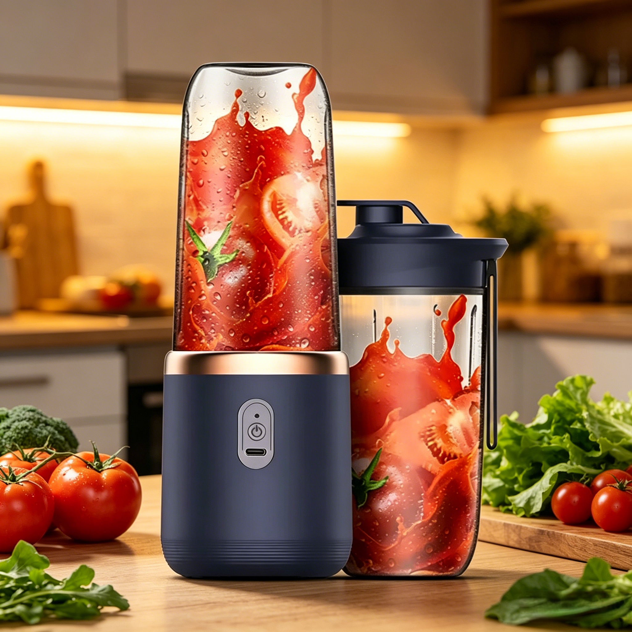 NIEUWE HOT 400ml Draagbare USB Blender Elektrische Reis-sapcentrifuge Beker voor Smoothie Milkshake Keuken Mini Mixer Tool