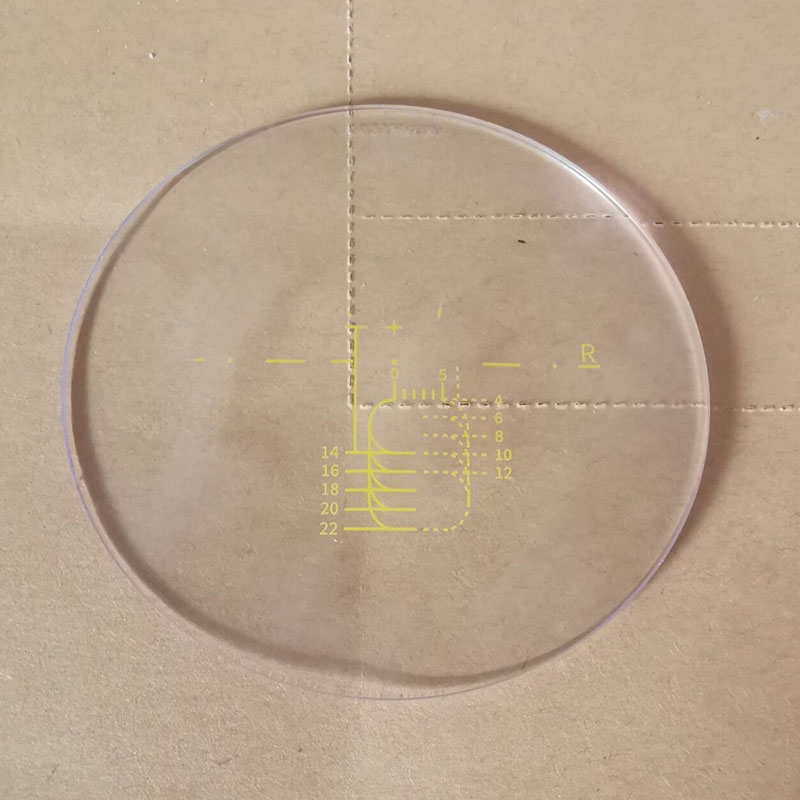 SHINU MERK Freeform Multifocale lenzen op maat gemaakte bril lens 1.56 1.61 1.67 index kleur lens voor multicoal