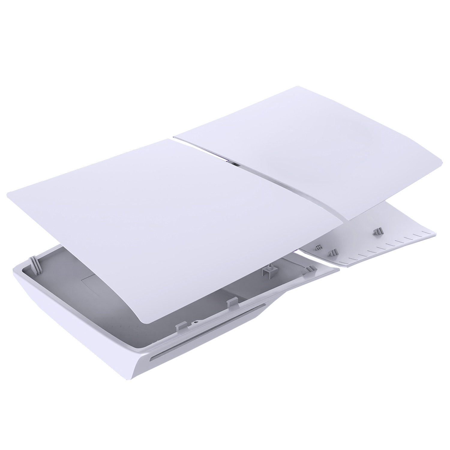 Premium ABS Replacement Shell Accessories for PS5 Slim Protective Cover Hard Faceplate Fit for Playstation 5 Slim Version