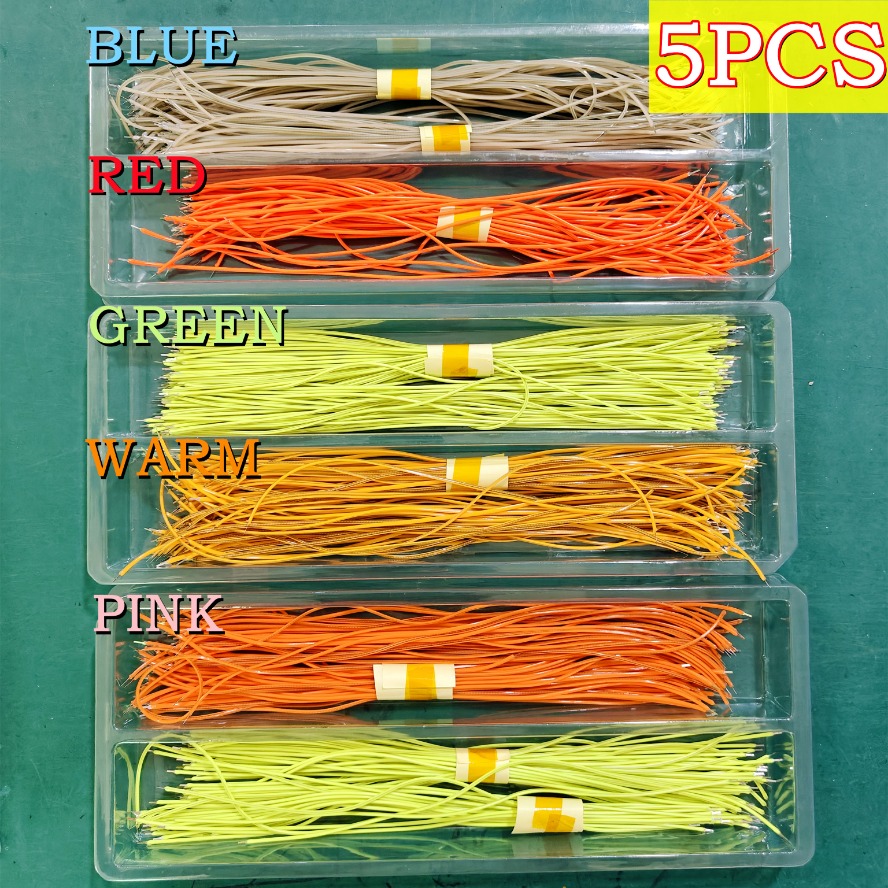 5 uds LED 3V COB Flexible Ultra delgado filamento espiral bombilla filamento Retro Edison bombilla piezas de lámpara diodo iluminación tira Decoración