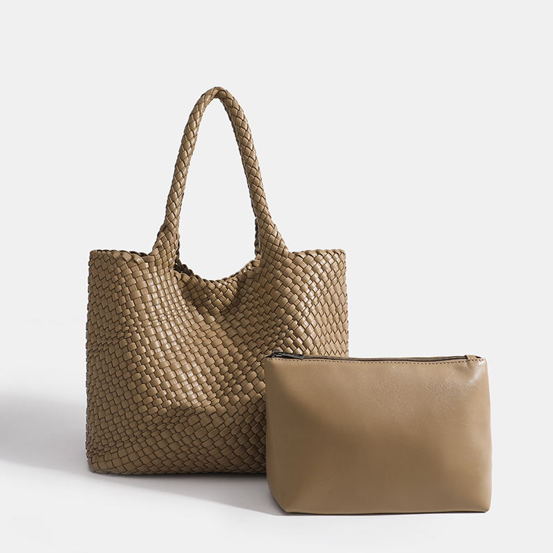 2024 Winter-Bestseller, gestreifte Handtasche für Damen, modisch, elegant, lässig, gewebte Tragetasche, Damen-Umhängetasche, luxuriös, neues Neopren