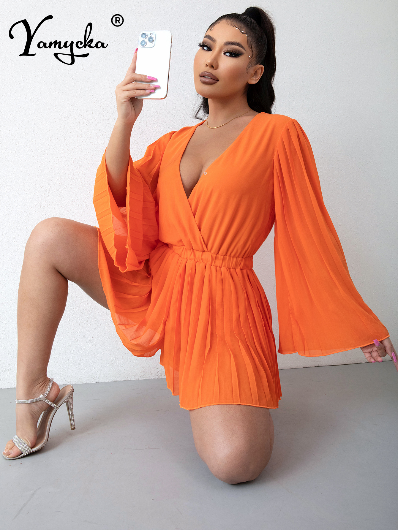 Sexy white chiffon bodysuit jumpsuit women summer bodys holiday birthday party outfits one pieces jumpsuits woman shorts romper