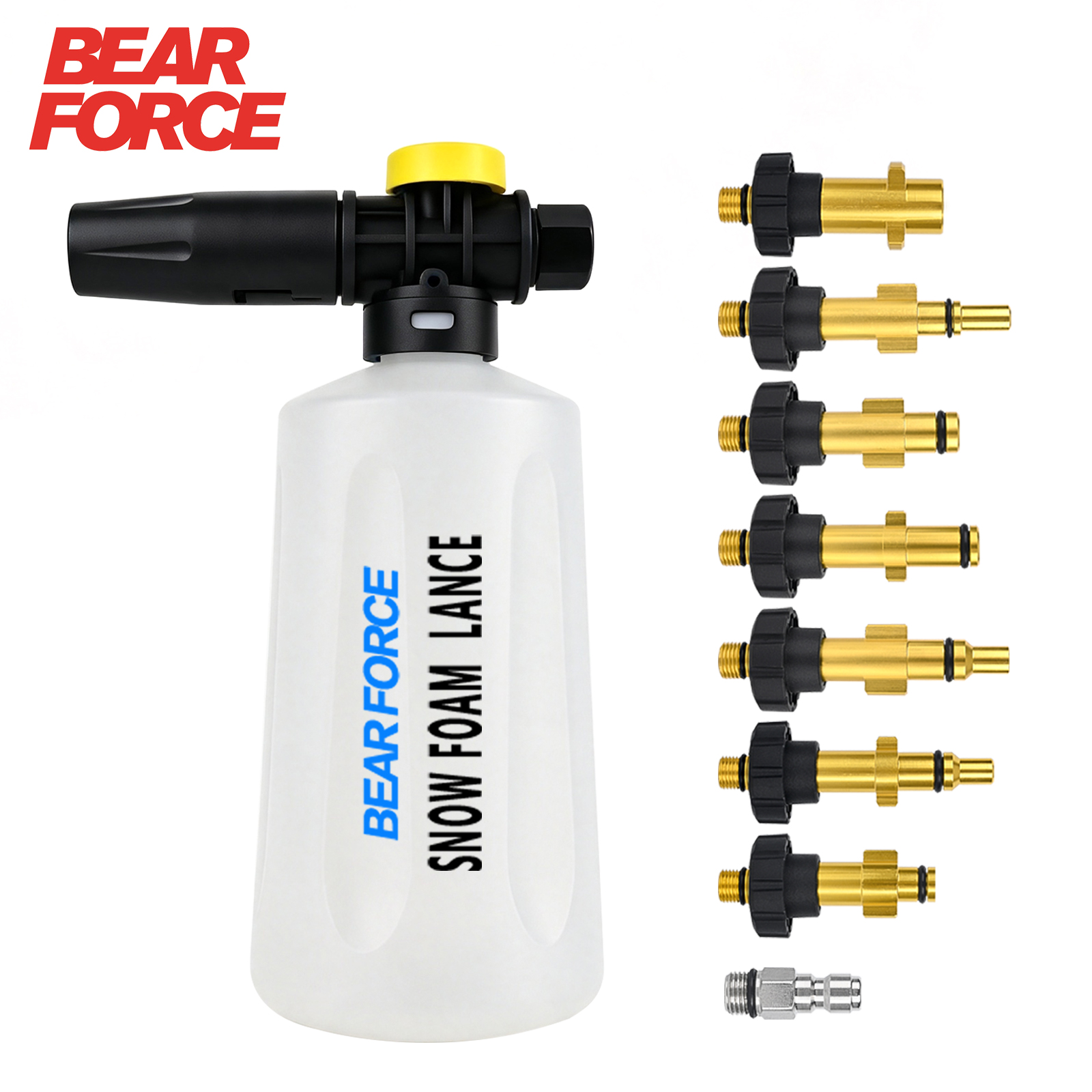 Hogedrukreiniger 750ML Sneeuw Schuim Generator Lance Schuimkanon Voor AR Nilfisk Karcher Lavor STIHL Huter Interskol Elitech Bosh