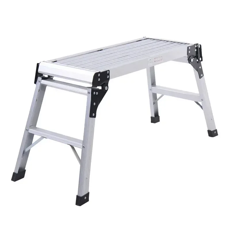 Multi Functional Aluminum Alloy Household Car Wash Stool Decoration Portable Folding Tool Climbing Platform Two-step Ladder