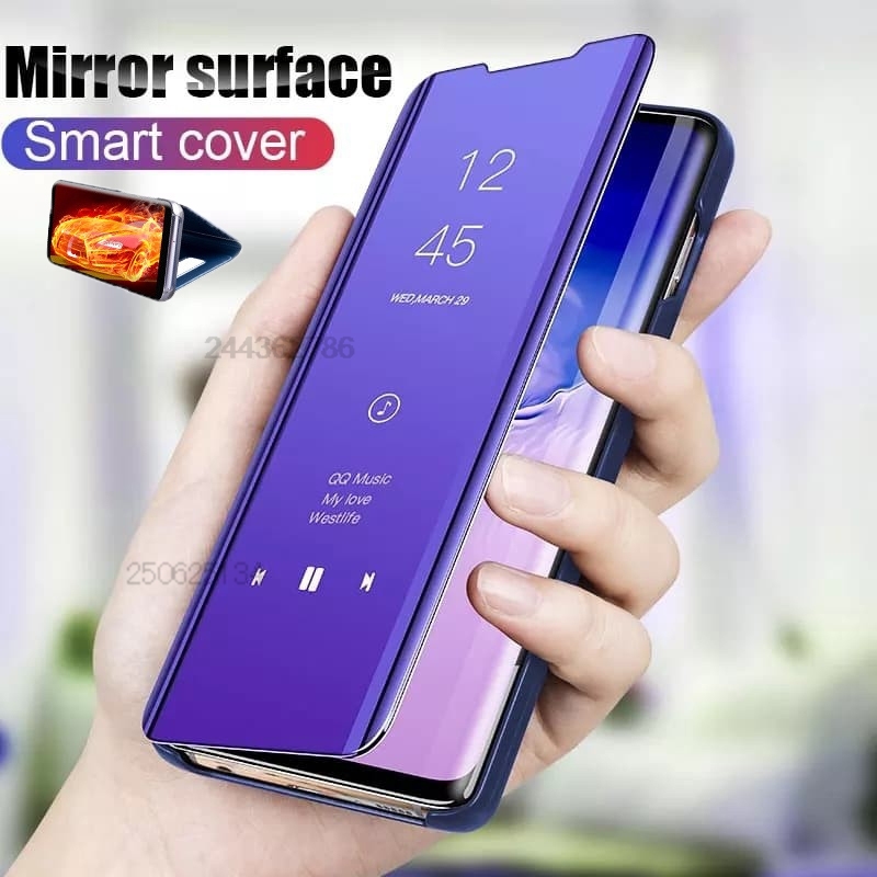 Custodia a libro magnetica in pelle con specchio per Xiaomi Redmi Note 15 14 13 12 Pro Plus 14C 13C 12C 12S A1 5G con funzione stand