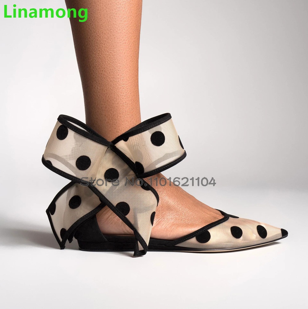 Zapatos planos con punta estrecha y nudo de mariposa para mujer, novedad de verano 2021, zapatos de tacón con cubierta que combinan con todo, moda elegante poco profunda