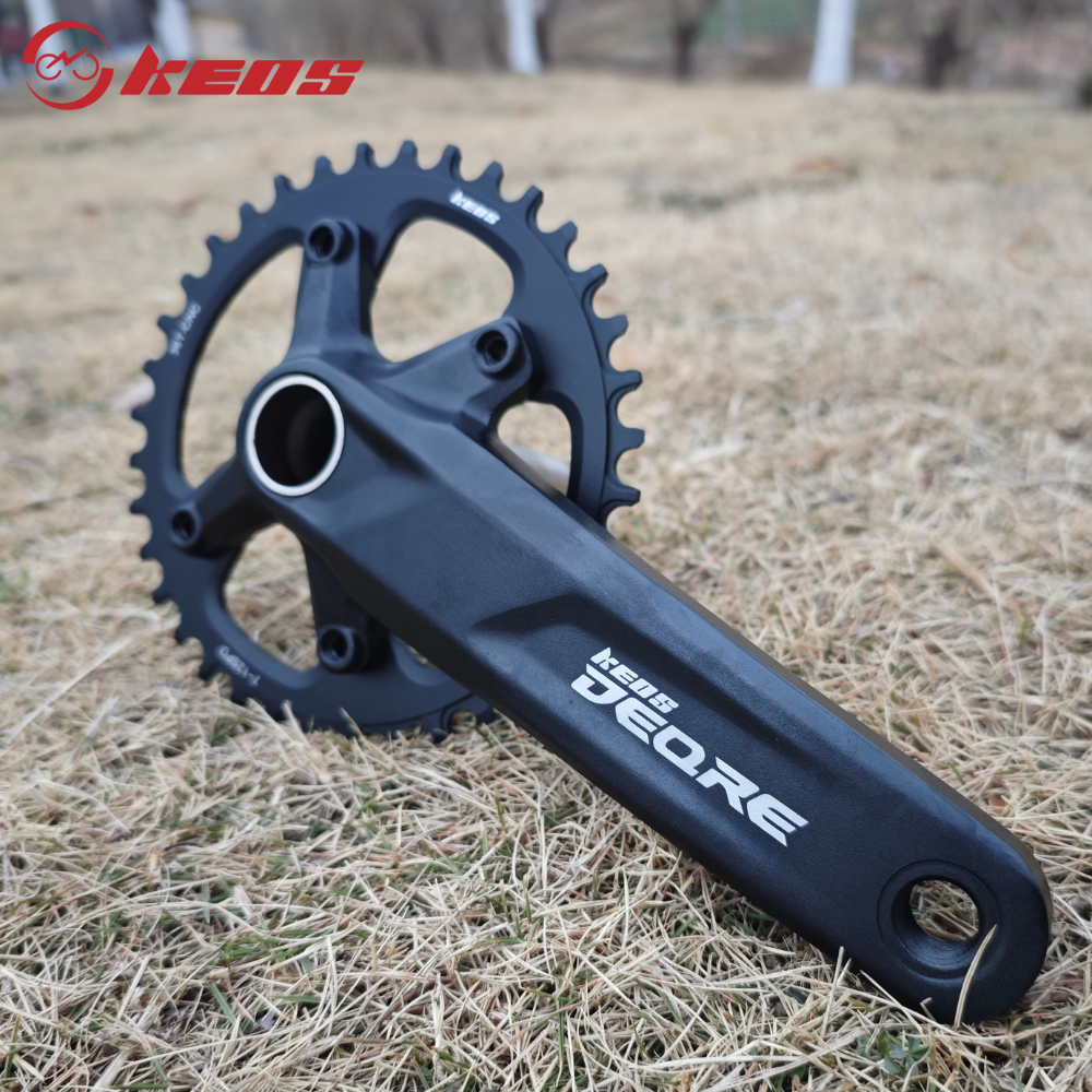 KEOS Deore M5100 pédalier 96BCD 7-12S VTT vélo pédalier 170mm pédalier pédalier BSA BB68 BB92 24mm 32T-38T