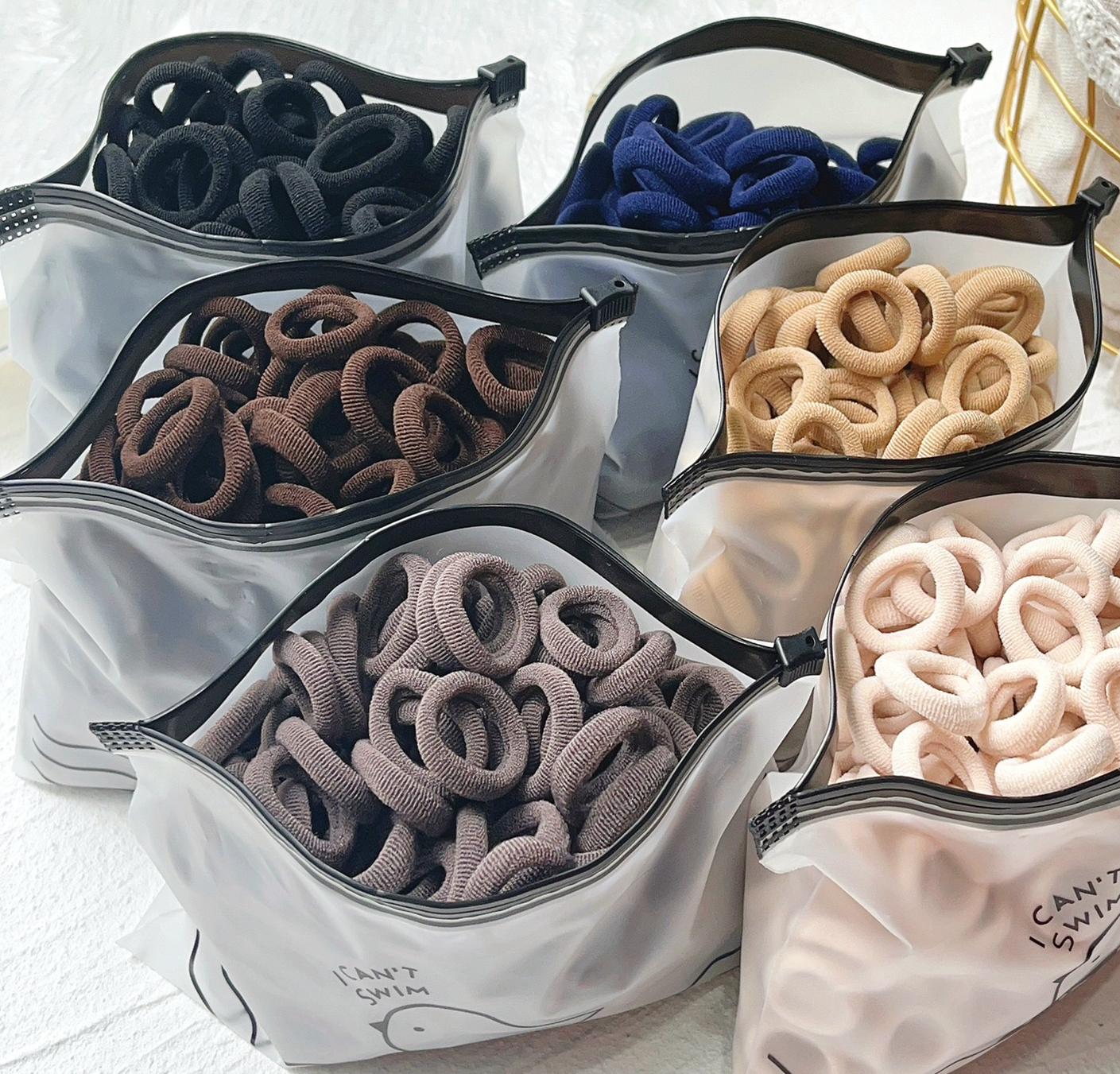 20/50 Con Trẻ Em Thun Cột Tóc Bé Gái Đồ Ngọt Scrunchie Viền Cao Su Cho Trẻ Em Dây Buộc Tóc Kẹp Đầu Bé phụ Kiện Tóc