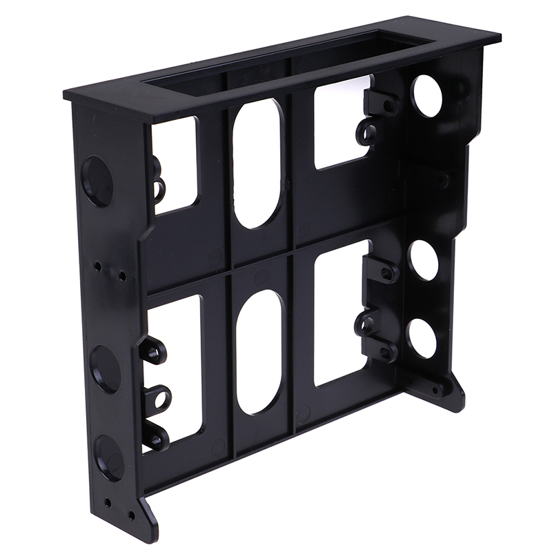 Zwarte 3,5" tot 5,25" aandrijfborging computer pc behuizing adapter montagebeugel