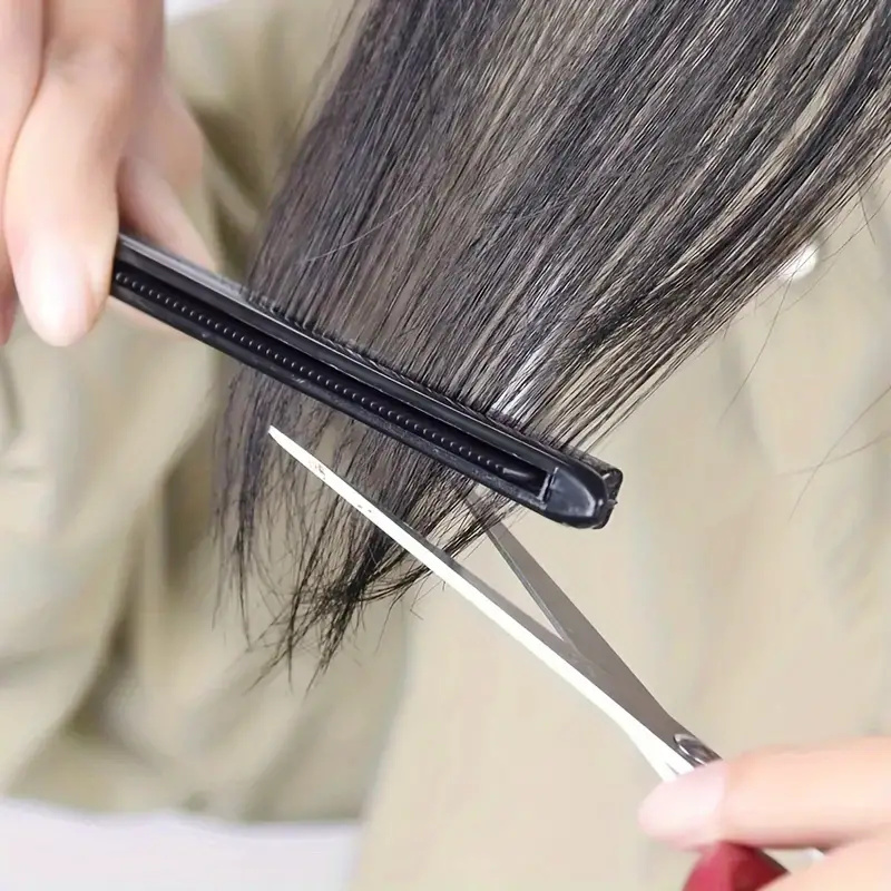 Friseur-V-Kamm für unordentliches Haar, Glättungskamm – Haarstyling-Clip speziell für Haarperücken