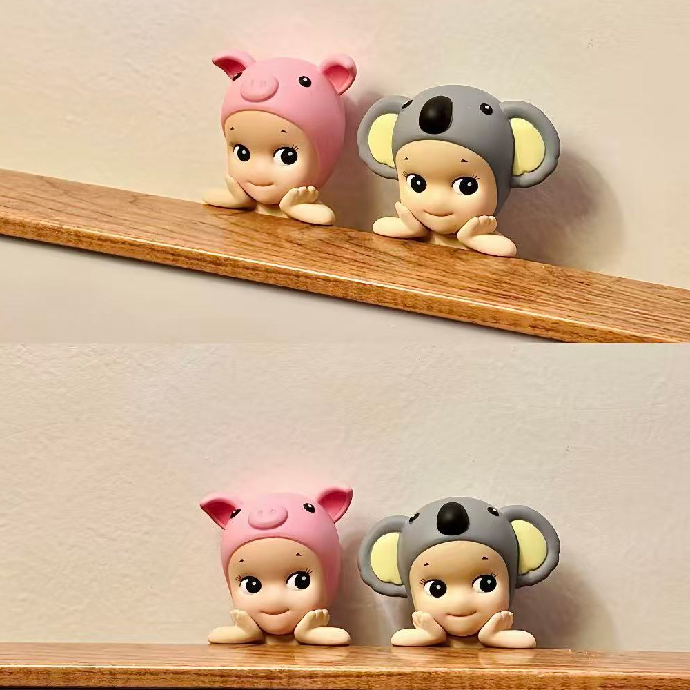 Urocza Seria Zwierzątek Lalki Figurki Anime Blind Box 8cm Figurka Akcji Ozdoba Samochodowa Prezent dla Dzieci Dekoracja