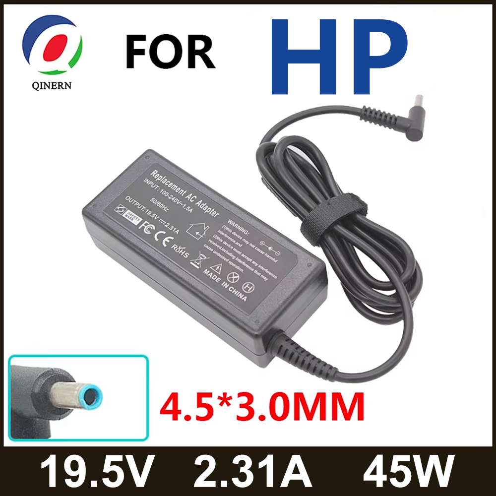 19,5 V 2,31 A 45 W 4,5 x 3,0 mm Laptop-Ladegerät-Adapter für HP Stream X360 13 14 Pavilion 854054 -001 741727 -001 740015 -001 740015 -002