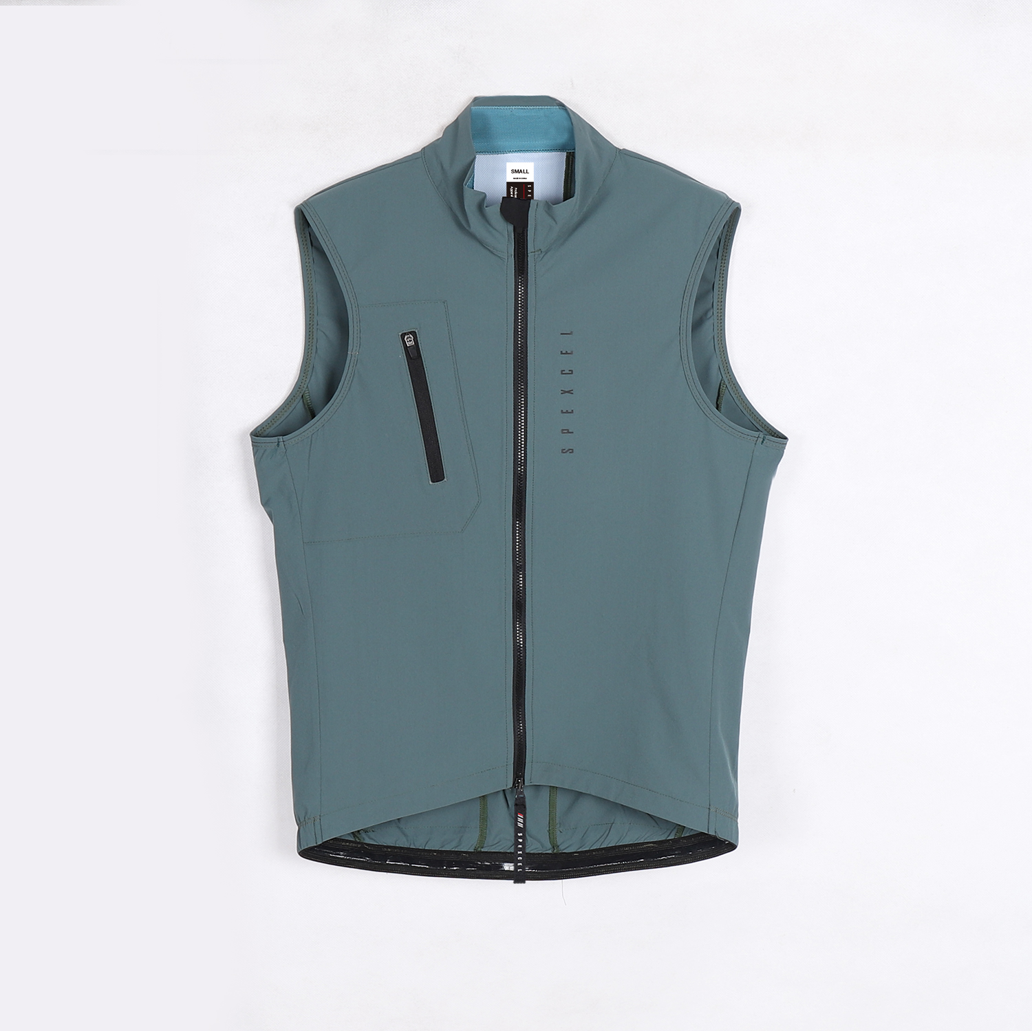 SPEXCEL New Classic Lightweight Windproof Vest Men's  Wind Vest New Stretch fabric With Two Way Zipper