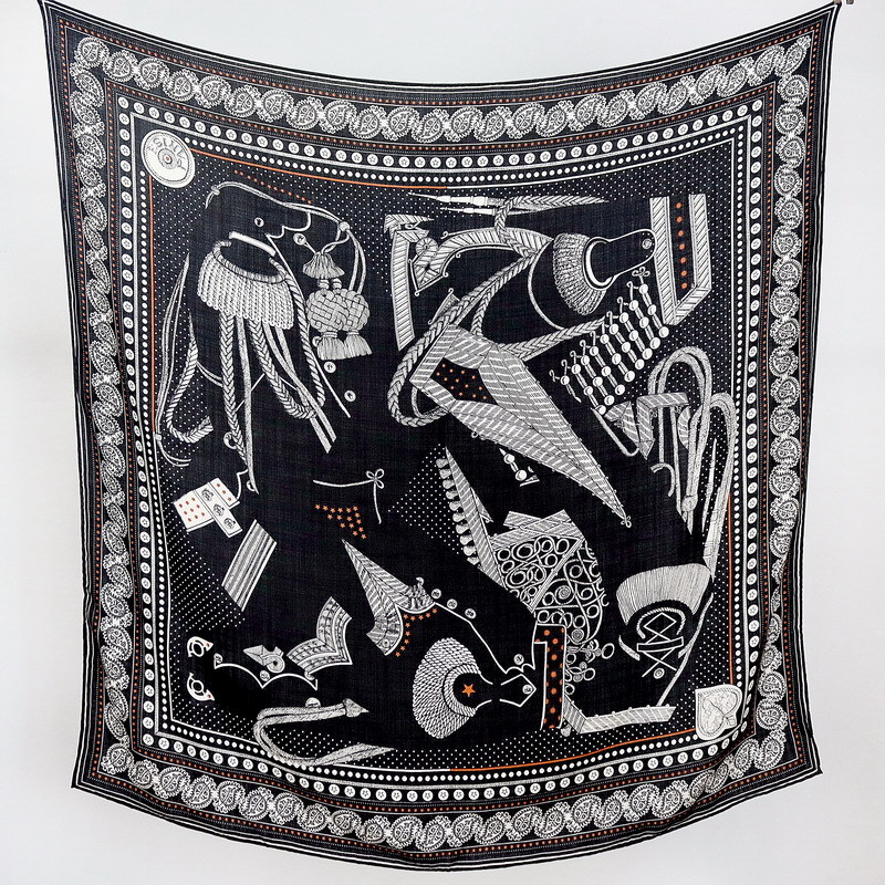Bufanda de lana de seda, chales cuadrados de invierno, Pashmina, chal gigante cálido, capa, Foulard, accesorios de ropa para mujer, decoración de bolsa para la cabeza