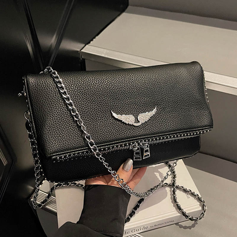 Nuova Borsa a Tracolla Classica Francese 2026, Stile Lusso Leggero e Alla Moda, Borsa a Catena Semplice, Borsa Retrò di Alta Qualità per Donne