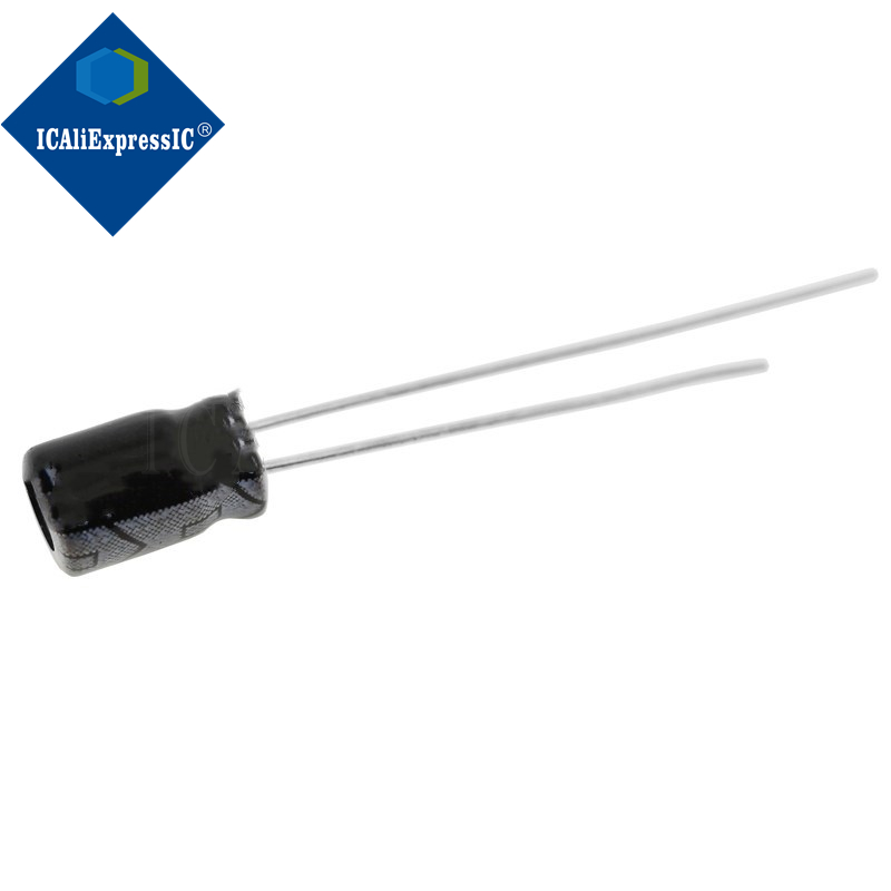 10-delige In-Line Elektrolytische Condensator 35v100uf 35V 100Uf