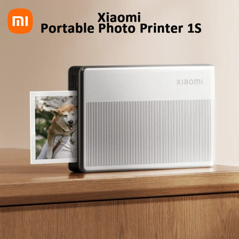 Портативный фотопринтер Xiaomi 1S Bluetooth Thermal Print ZINK Inkless Technology Приложение Xiaomi Беспроводная портативная фотопечать