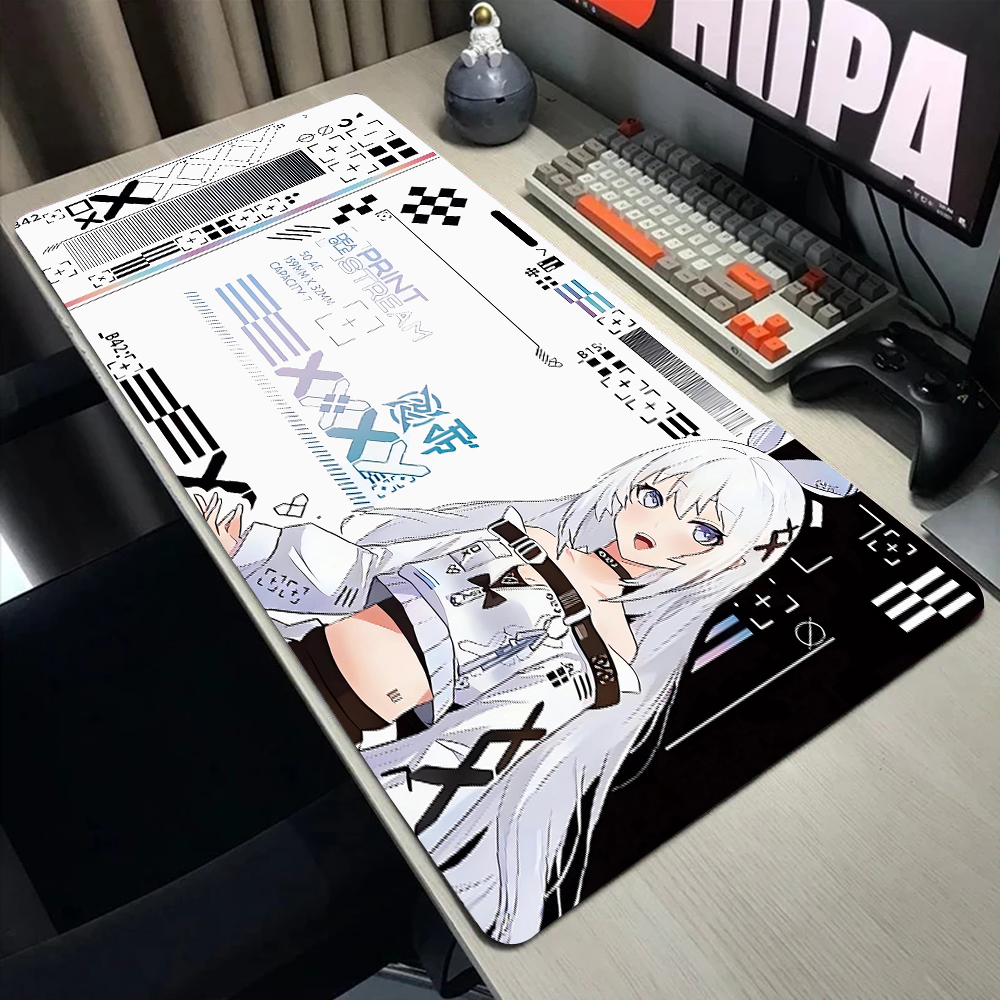 Podkładki pod mysz CSGO Anime PrintStream dla graczy, duże podkładki 400x900, antypoślizgowe gumowe podkładki pod mysz dla graczy, mata na biurko firmy z własnym projektem.