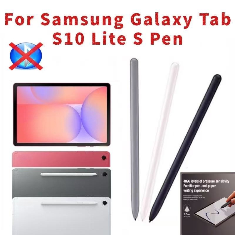 Pour Samsung Galaxy Tab S10 Lite SM-X400 SM-X406 X406B stylet tablette anti-dérapant résistant à l'usure crayon tactile pour Samsung Tab S Pen