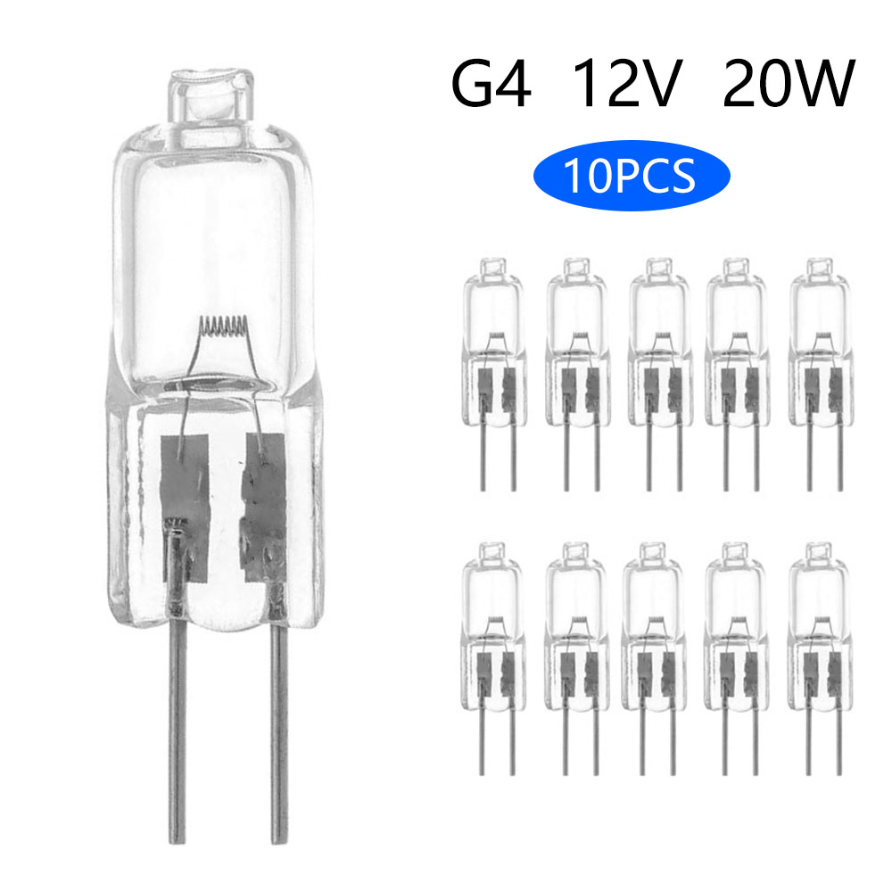 G4 12V 20W ハロゲン電球クリスタル 2 ピンプラグランプアロマディフューザー交換用低電圧照明