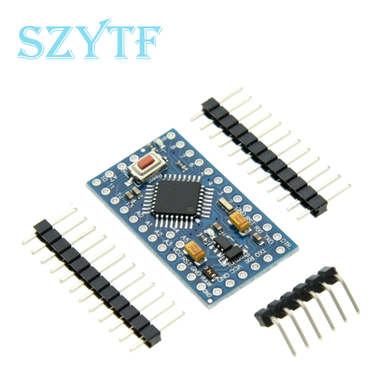 Pro Mini 328 Mini 3.3V/8M 5V/16M ATMEGA328/PB ATMEGA328P-AU 3.3V/8MHz 5V/16MHZ para Arduino