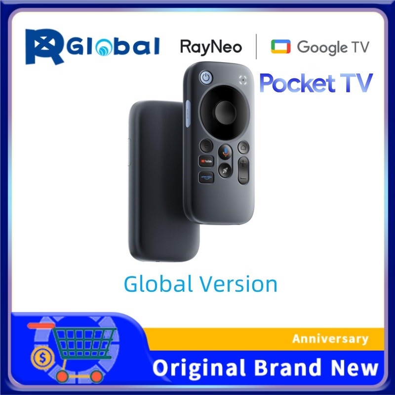 RayNeo Pocket TV, Certified Portable GTV Device, Companion for RayNeo XR Glasses, Compatible With AR Glasses, From TCL RayNeo