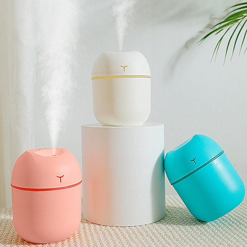 Mini humidificador multifuncional silencioso para uso doméstico, purificador de aire para coche, Mini humidificador, purificador de aire para dormitorio y coche